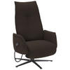 RELAXSESSEL in Textil Dunkelbraun  - Anthrazit/Dunkelbraun, Design, Textil/Metall (71/114/84cm) - Johann Jakob