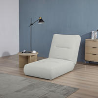 SCHLAFSESSEL in Cord Hellgrau  - Hellgrau, Design, Textil (81/88/160cm) - Livetastic
