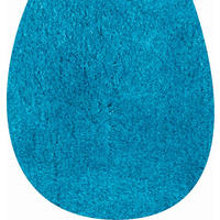 WC-DECKELBEZUG Türkis 47/50 cm  - Türkis, Basics, Textil (47/50cm) - Grund