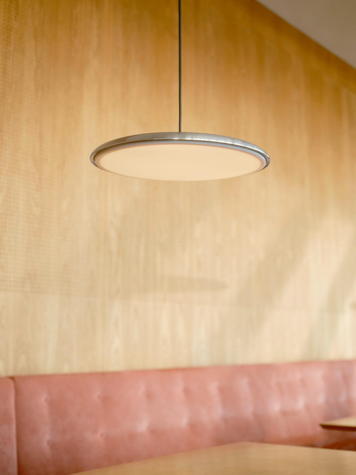 LED-HÄNGELEUCHTE 40/6 cm   - Edelstahlfarben, Design, Metall (40/6cm) - Nordlux