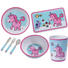Kinderteller Kunststoff - Rosa/Hellblau, Basics, Kunststoff (18cm) - Haba Kinderteller Kunststoff - Rosa/Hellblau, Basics, Kunststoff (18cm) - Haba