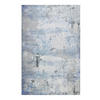 WEBTEPPICH 80/150 cm Radiate Blau, Grau  - Blau/Grau, Design, Textil (80/150cm) - WECON HOME