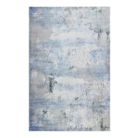 WEBTEPPICH 120/170 cm Radiate Blau, Grau  - Blau/Grau, Design, Textil (120/170cm) - WECON HOME