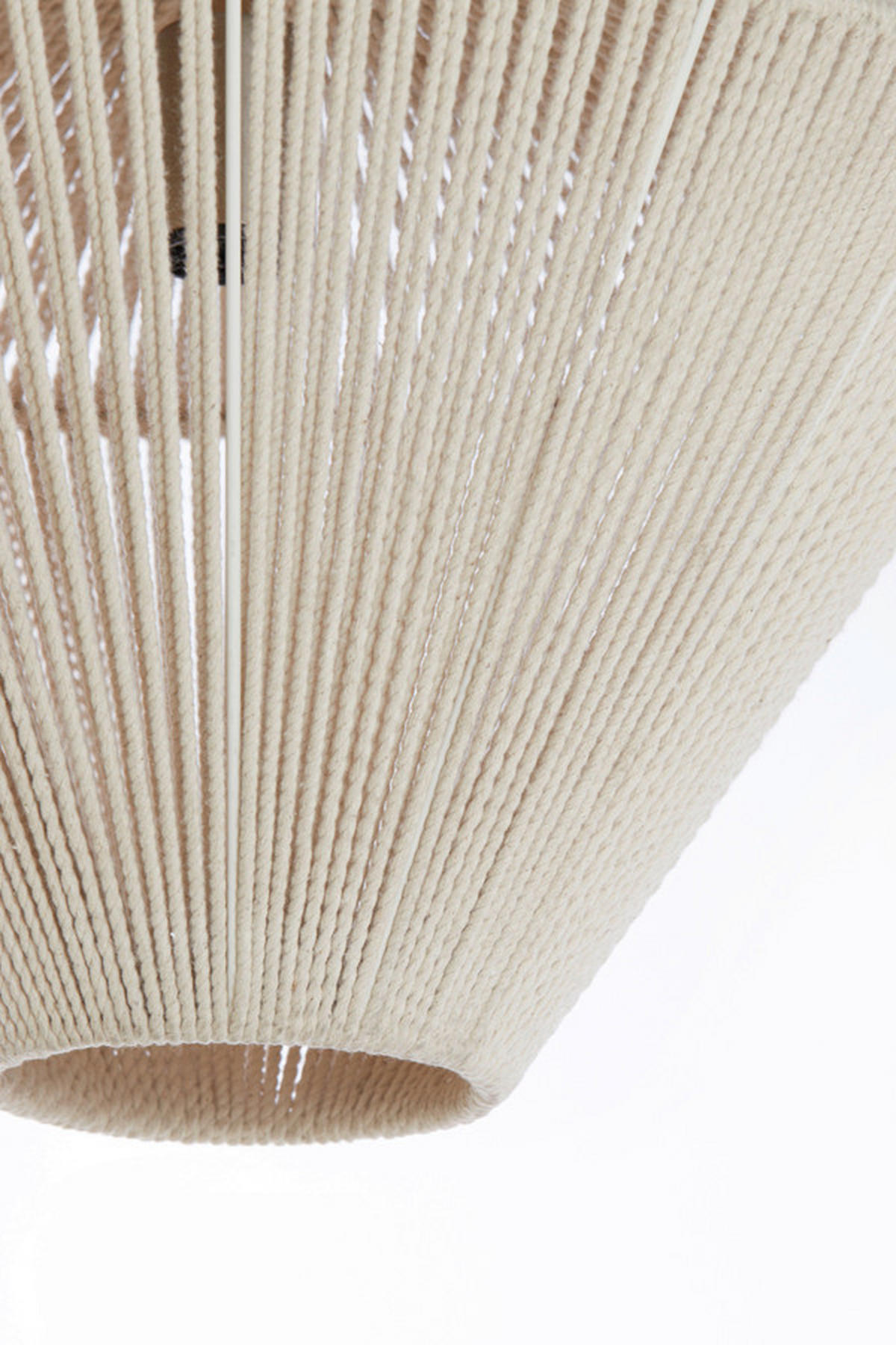 HÄNGELEUCHTE Felida 42/32/32 cm   - Creme, Basics, Textil/Metall (42/32/32cm) - Light & Living