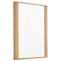 WANDSPIEGEL 65/91/3 cm  - Eichefarben, Natur, Glas/Holz (65/91/3cm) - Linea Natura