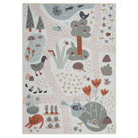 KINDERTEPPICH 120/170 cm GARTEN  - Multicolor, Trend, Textil (120/170cm) - Ben'n'jen