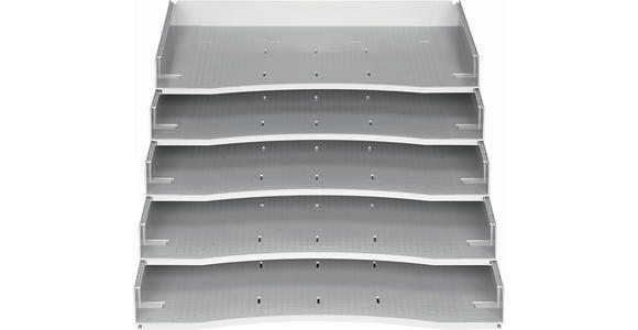 INNENEINTEILUNG 32,7/21,2/3,3 cm   - Grau, KONVENTIONELL, Kunststoff (32,7/21,2/3,3cm) - Venda