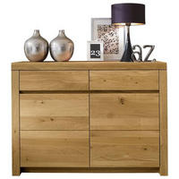 SIDEBOARD Wildeiche  131,2/98,6/42,1 cm  - Wildeiche, Natur, Holz (131,2/98,6/42,1cm) - Valdera