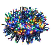 LICHTERKETTE 1100 cm  - Grün, KONVENTIONELL, Kunststoff (1100cm) - X-Mas