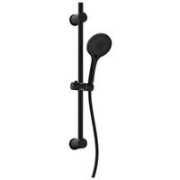 Brauseset Raven  - fekete, Modern, fém (3/70/13cm) - Mömax