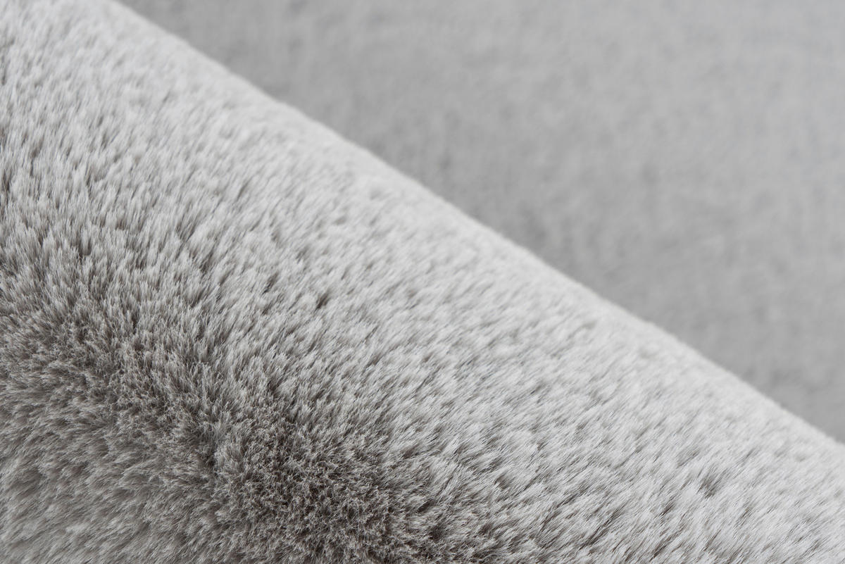 HOCHFLORTEPPICH 60/110 cm Silberfarben  - Silberfarben, Basics, Textil (60/110cm) - Kayoom