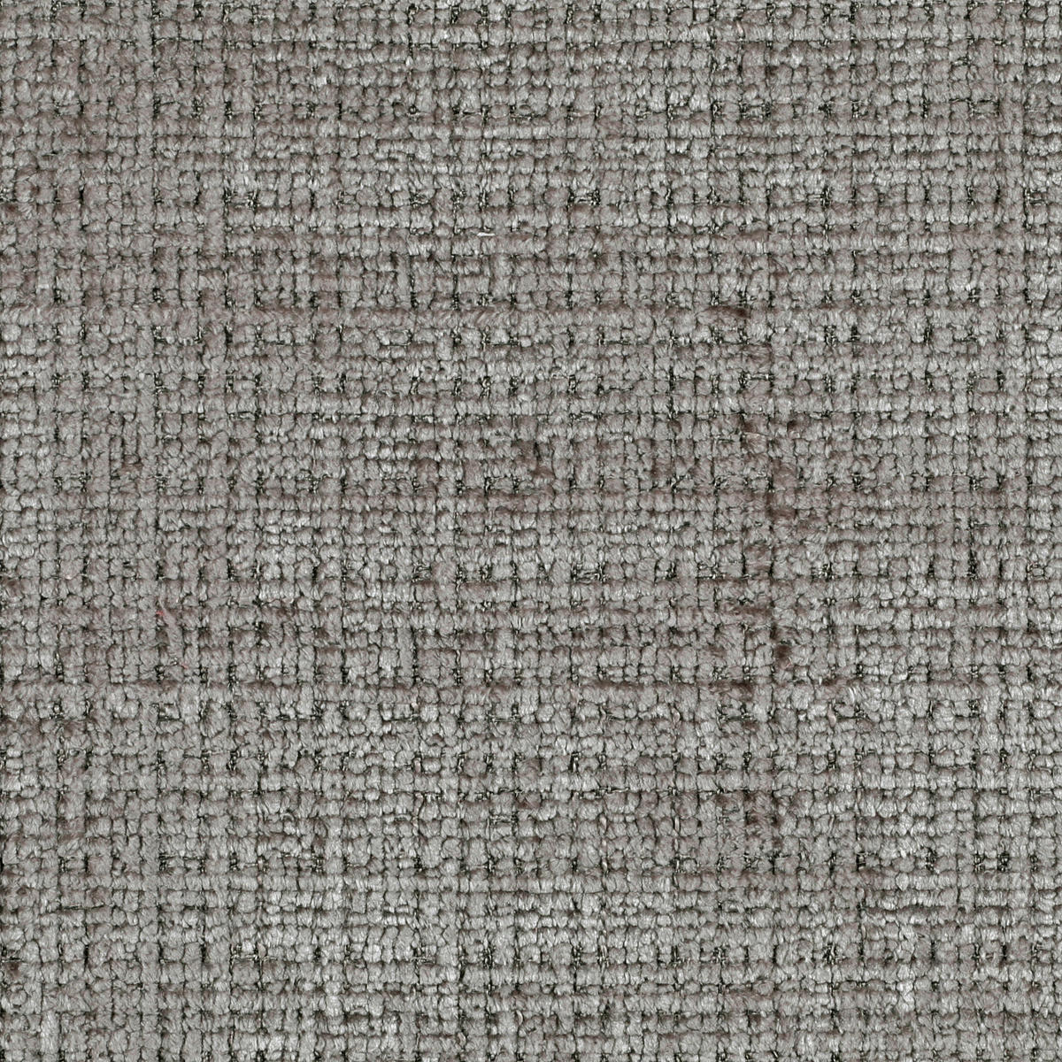 ECKSOFA Lavos Graubraun Chenille Zierkissen, Rückenkissen, Rücken echt  - Graubraun/Schwarz, Design, Textil/Metall (185/296cm) - Lomoco