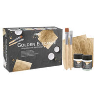 BLATTMETALL - Goldfarben, Basics (15,5/5/23,5cm)