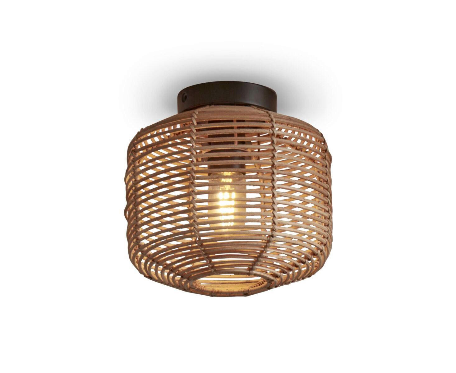 Plafonieră    25/25/20 cm  - culoare natur, Trend, lemn (25/25/20cm) - Good & Mojo
