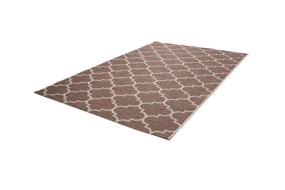 FLACHWEBETEPPICH 160/230 cm Indonesia - Batu Beige Beige  - Beige, KONVENTIONELL, Textil (160/230cm)