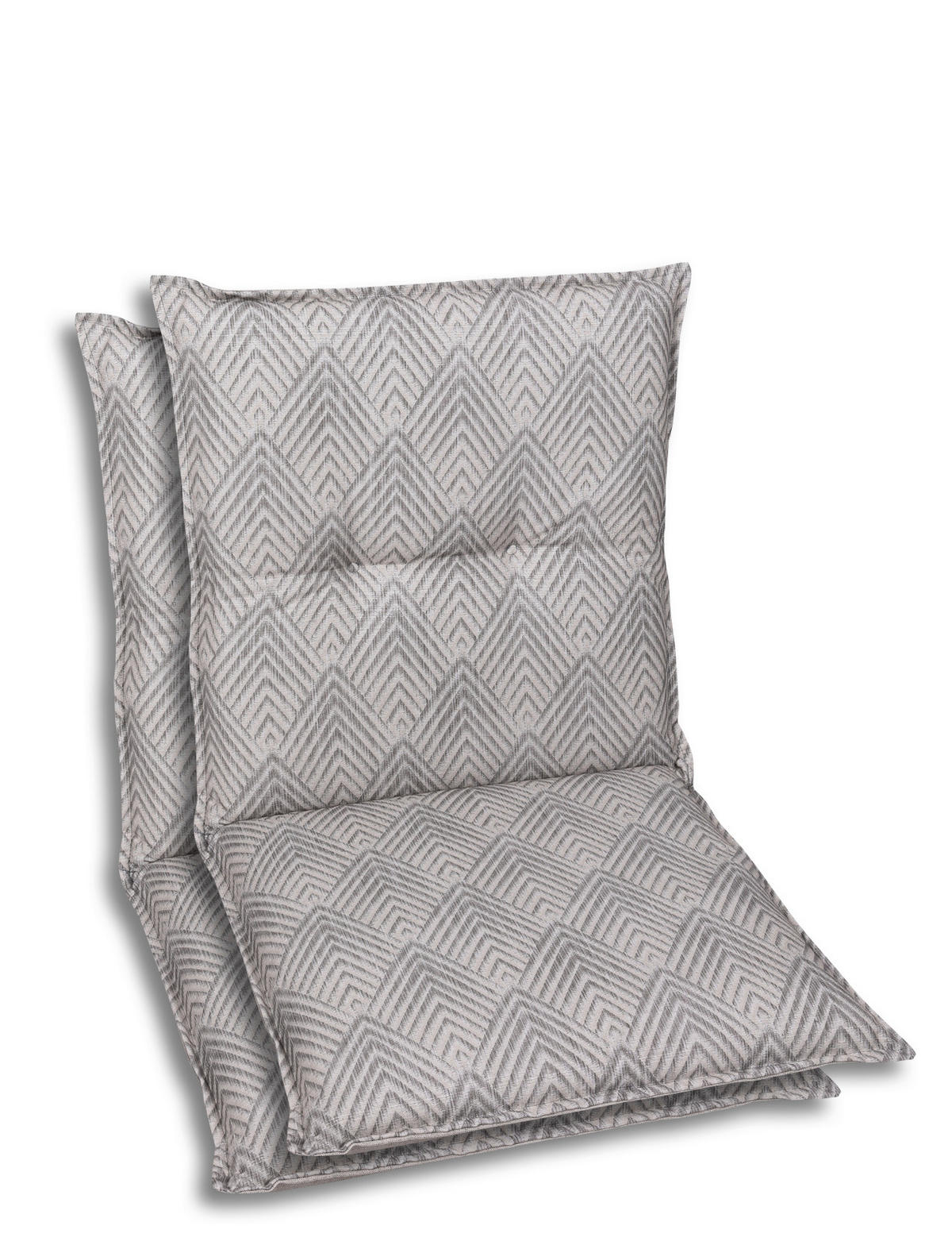 SESSELAUFLAGENSET Graphik  - Beige, Basics, Textil (50/7/100cm)