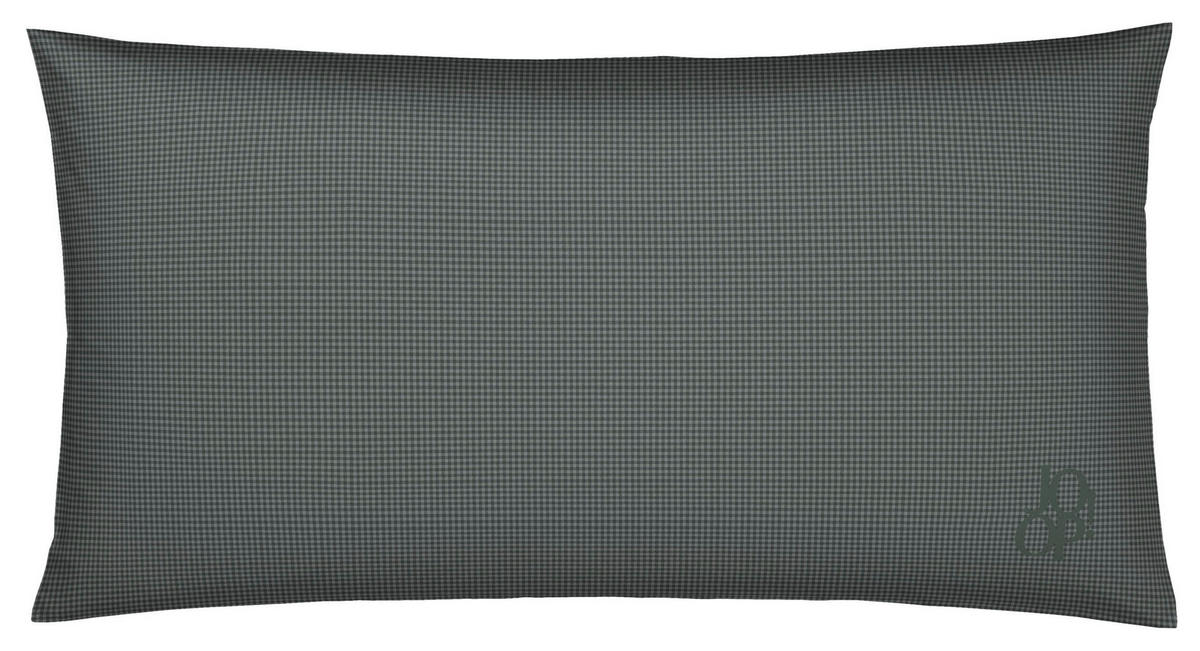 KOPFKISSENBEZUG 80/40 cm  - Dunkelgrün, Design, Textil (80/40cm) - Joop!