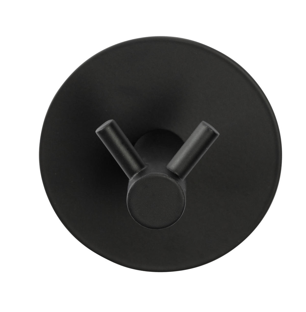 HAKEN  in Schwarz  - Schwarz, KONVENTIONELL, Metall (7/7/5cm) - Schöner Wohnen