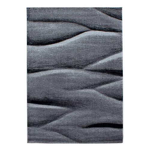 WEBTEPPICH 240/340 cm Lucca Schwarz  - Schwarz, Trend, Textil (240/340cm) - Novel