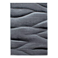 WEBTEPPICH 240/340 cm Lucca Schwarz  - Schwarz, Trend, Textil (240/340cm) - Novel