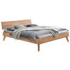 BETT 90/200 cm  in Kernbuche  - Buchefarben/Kernbuche, Natur, Holz (90/200cm) - Hasena