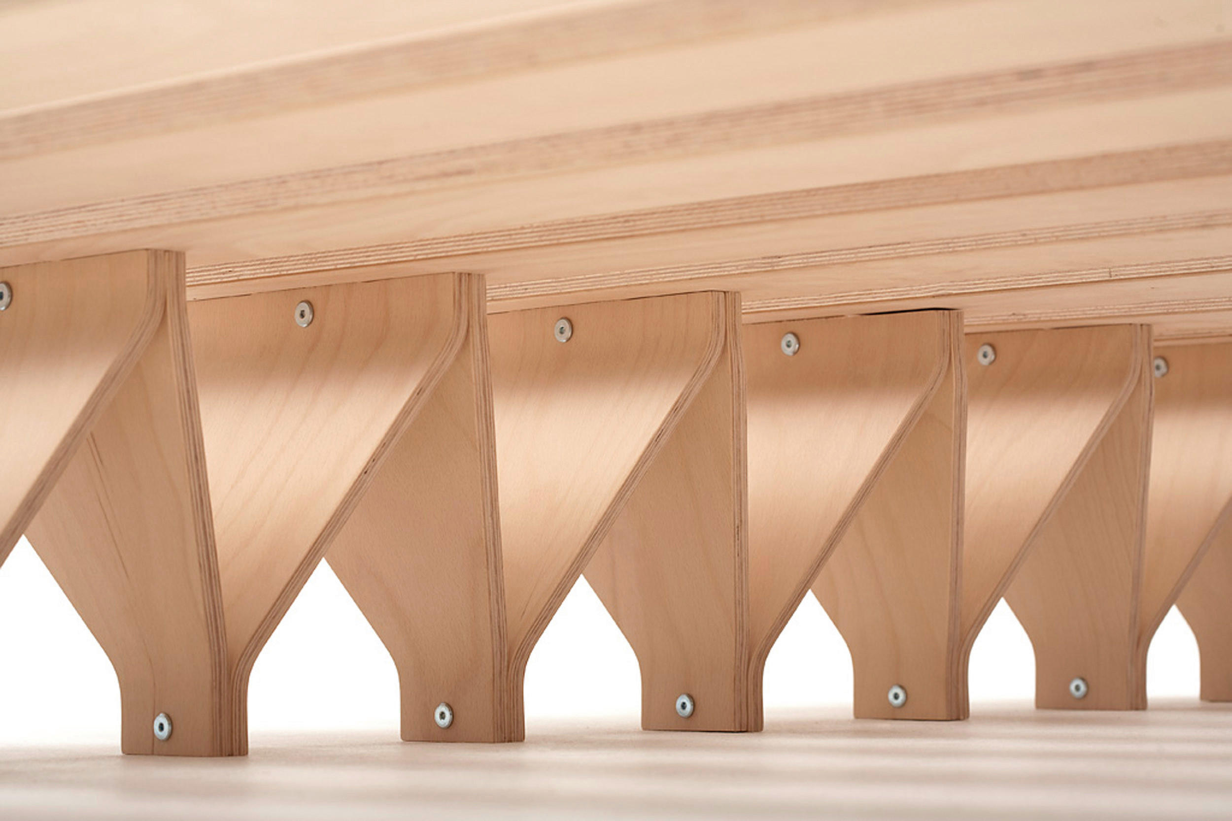 FUTONBETT 130/195 cm  in Buchefarben  - Buchefarben, Design, Holz (130/195cm) - Tojo