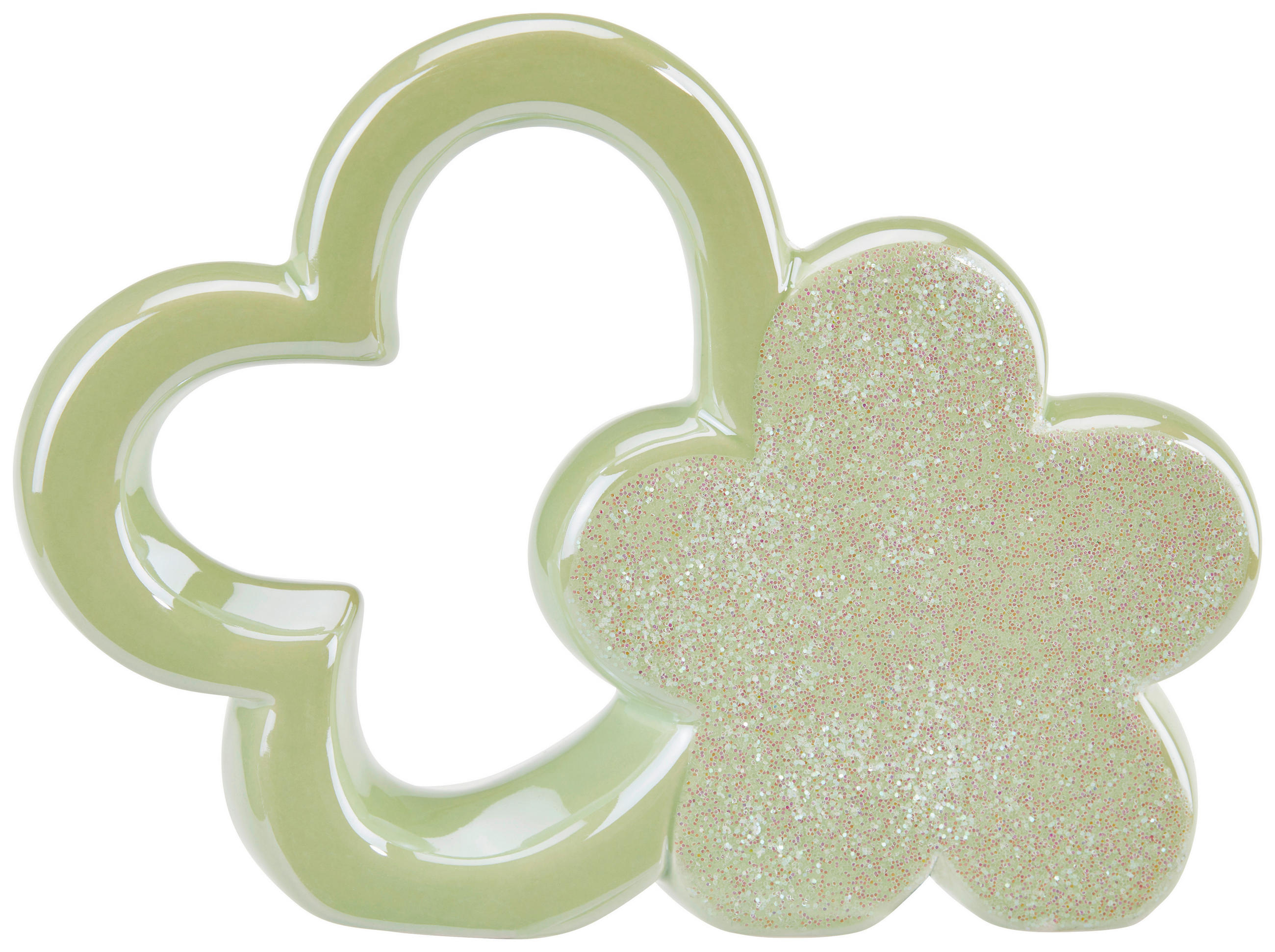 Dekofigur Blume H: 10,6 Cm Porzellan Für Indoor