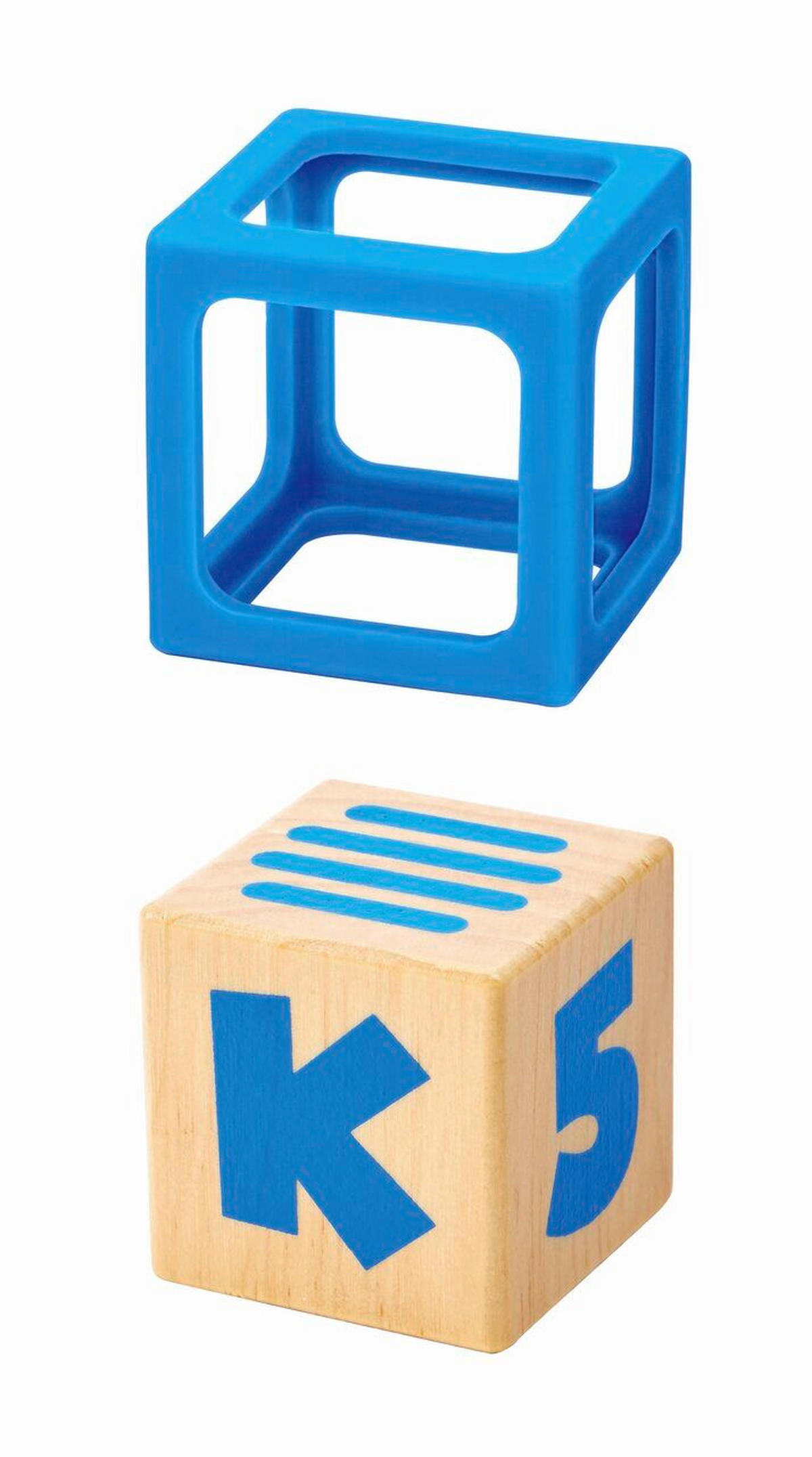 BAUSTEINE - Gelb/Rot, Basics, Holz/Kunststoff (0,46kg) - Hape