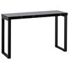 KONSOLENTISCH in Holzwerkstoff 120/40/76 cm   - Schwarz, Design, Holzwerkstoff/Metall (120/40/76cm) - MID.YOU