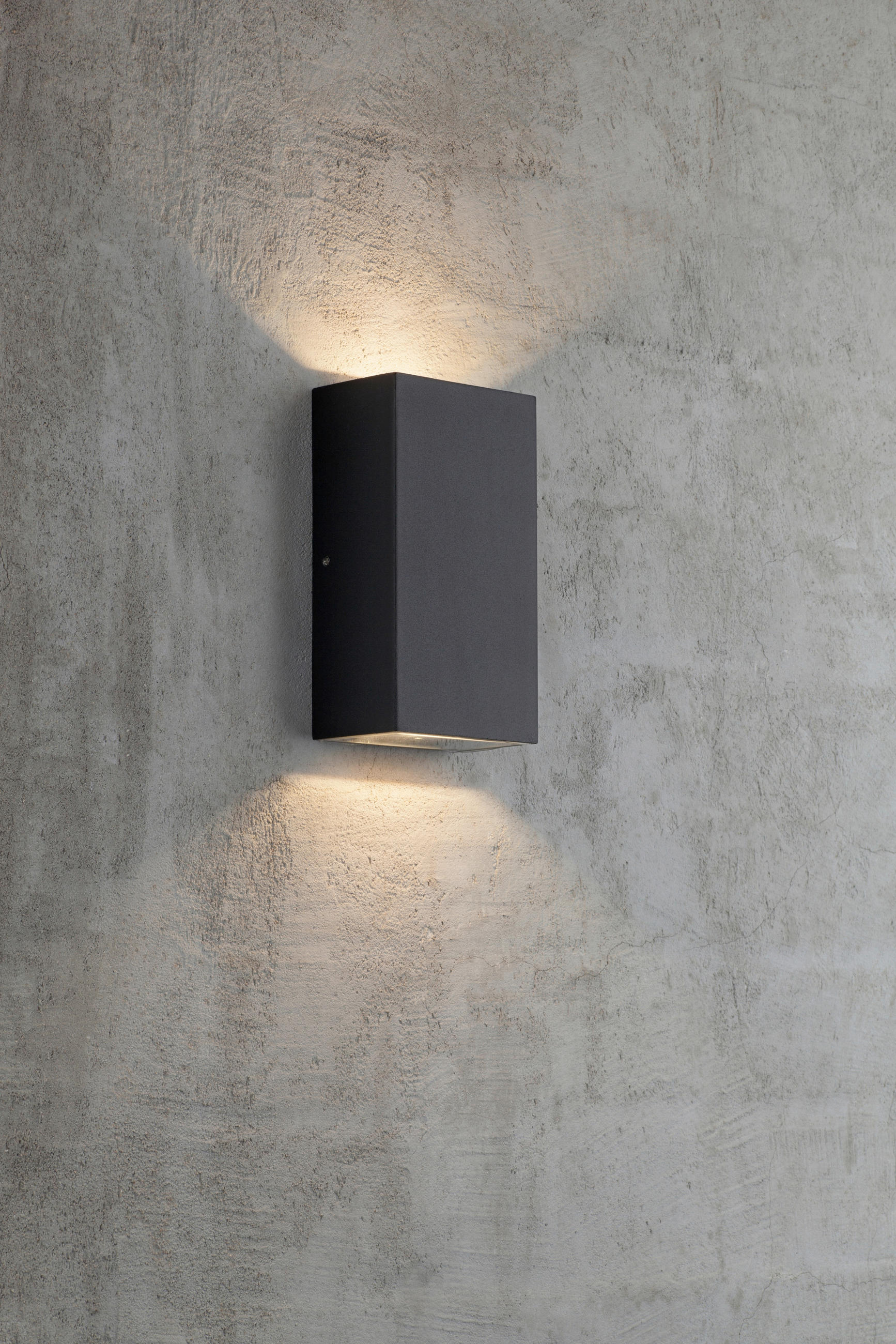 AUßENWANDLEUCHTE 9/5,6/16 cm   - Schwarz, Design, Metall (9/5,6/16cm) - Nordlux