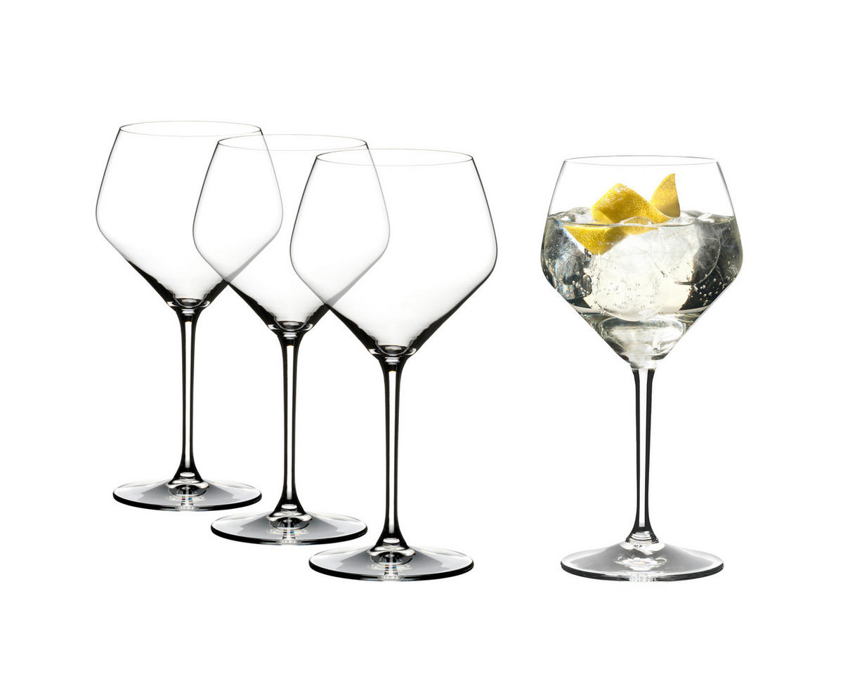 GINGLAS 670 ml 4-teilig  - Design, Glas (670ml) - Riedel
