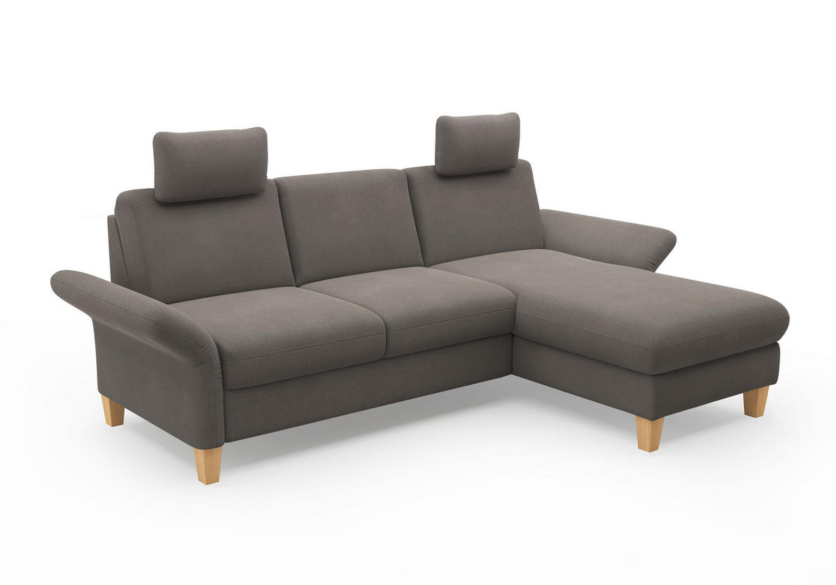 KOPFSTÜTZE - Graphitfarben, KONVENTIONELL, Textil (50/25/12cm) - Sit & More
