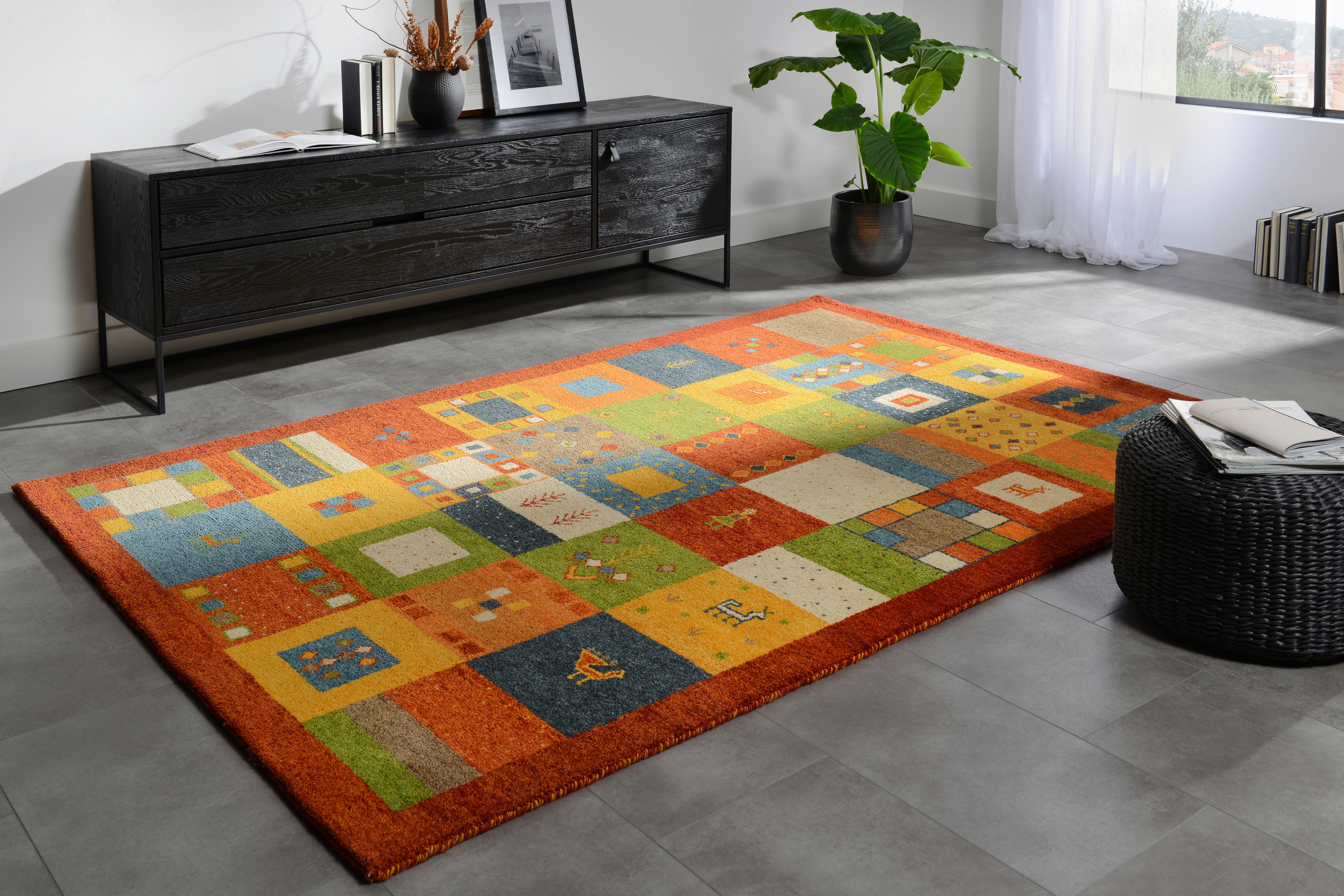 ORIENTÁLNY KOBEREC, 80/200 cm, viacfarebná, červená - viacfarebná/červená, Lifestyle, textil (80/200cm) - Cazaris