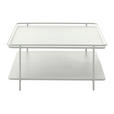 COUCHTISCH - Creme, Basics, Metall (75/75/34,3cm) - Xora