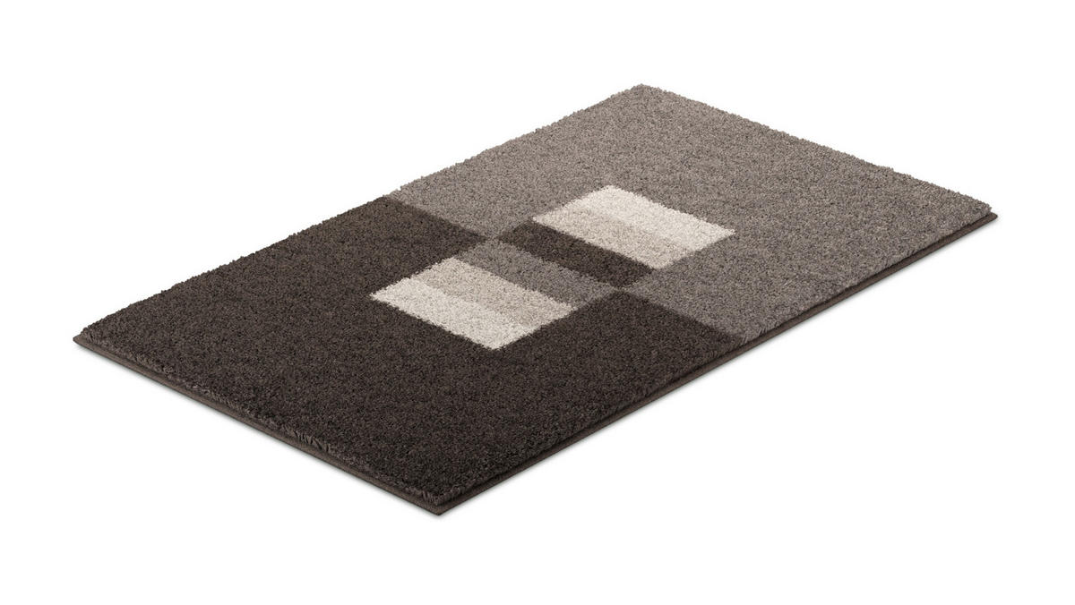 BADEMATTE Taupe 65/115 cm  - Taupe, Basics, Kunststoff/Textil (65/115cm) - Grund