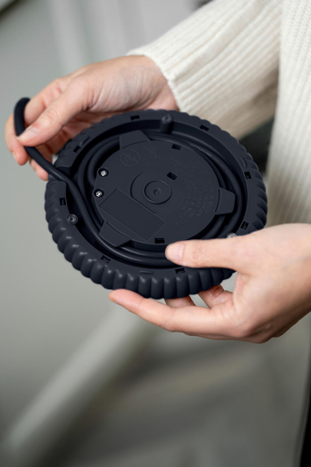 WASSERKOCHER Sous Chef  - Anthrazit, Basics, Kunststoff (1.7l) - GUZZINI