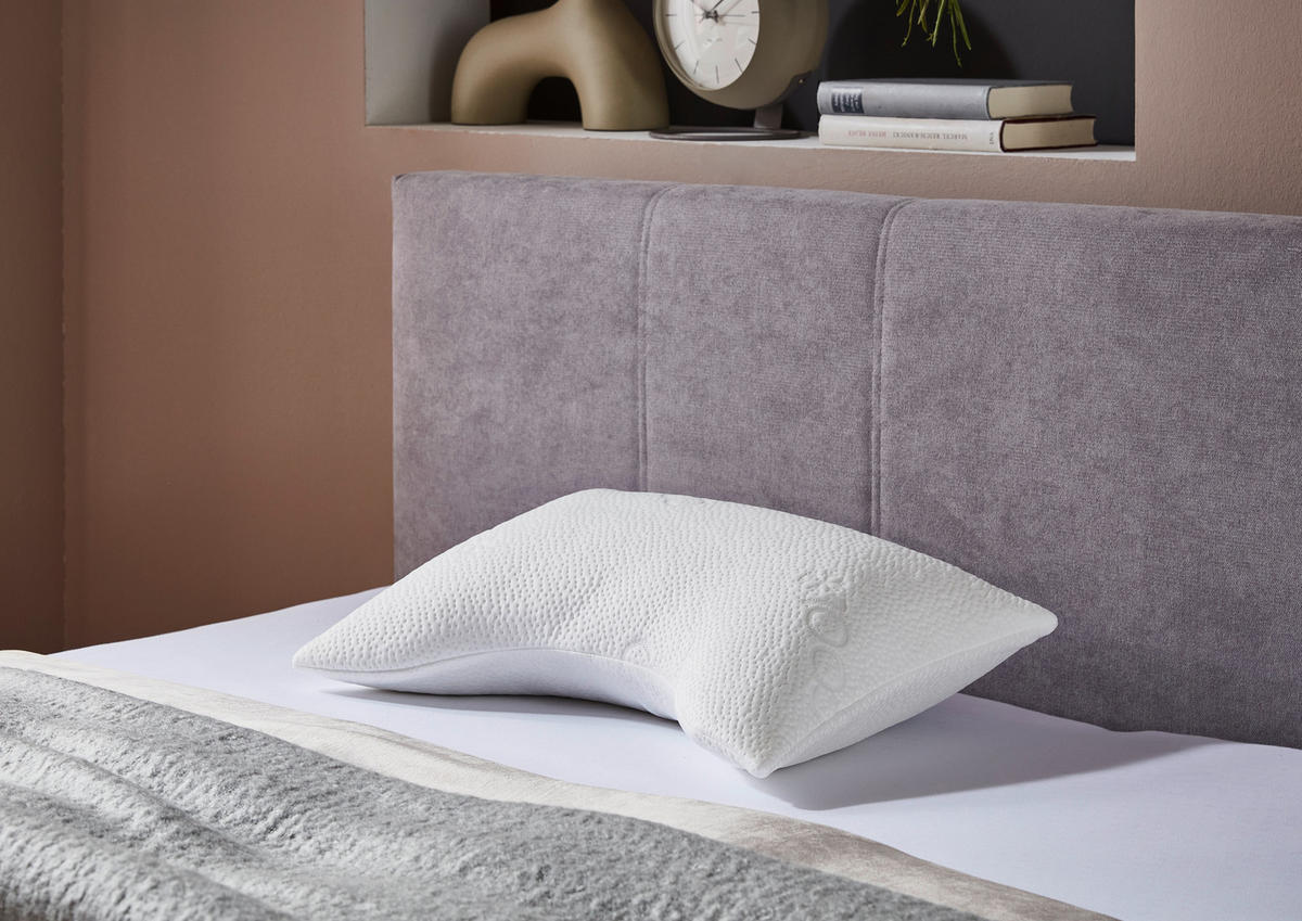 KOPFKISSEN        60/17/40 cm  - Weiß, Basics, Textil (60/17/40cm) - Boxxx