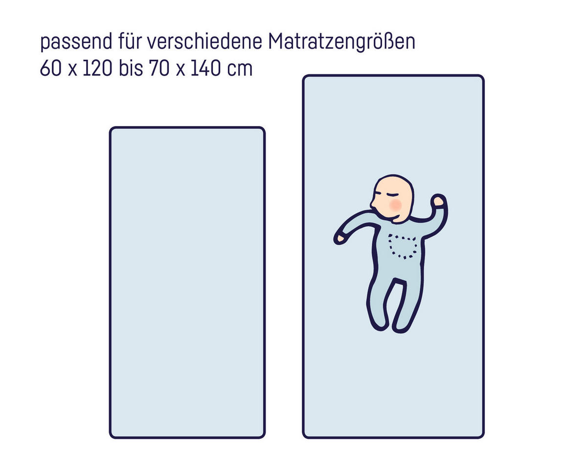 KINDERSPANNBETTTUCH 70/140 cm   - Taupe, Basics, Textil (70/140cm) - Zöllner