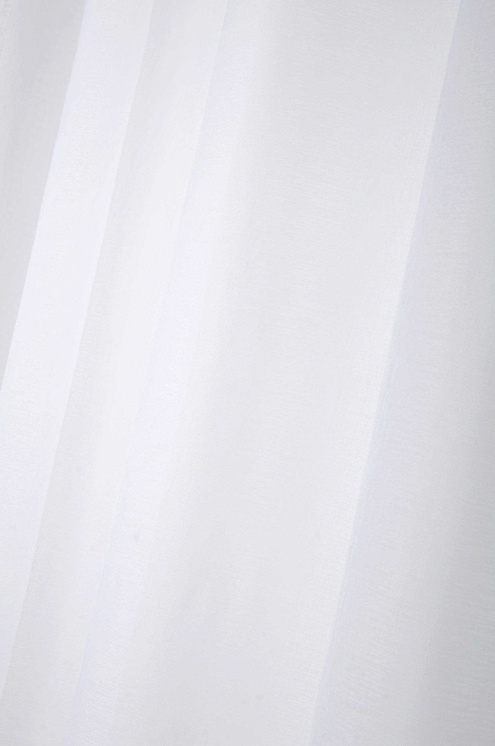 GOTOVA ZAVESA bela - bela, Osnovno, tekstil (135/260cm)