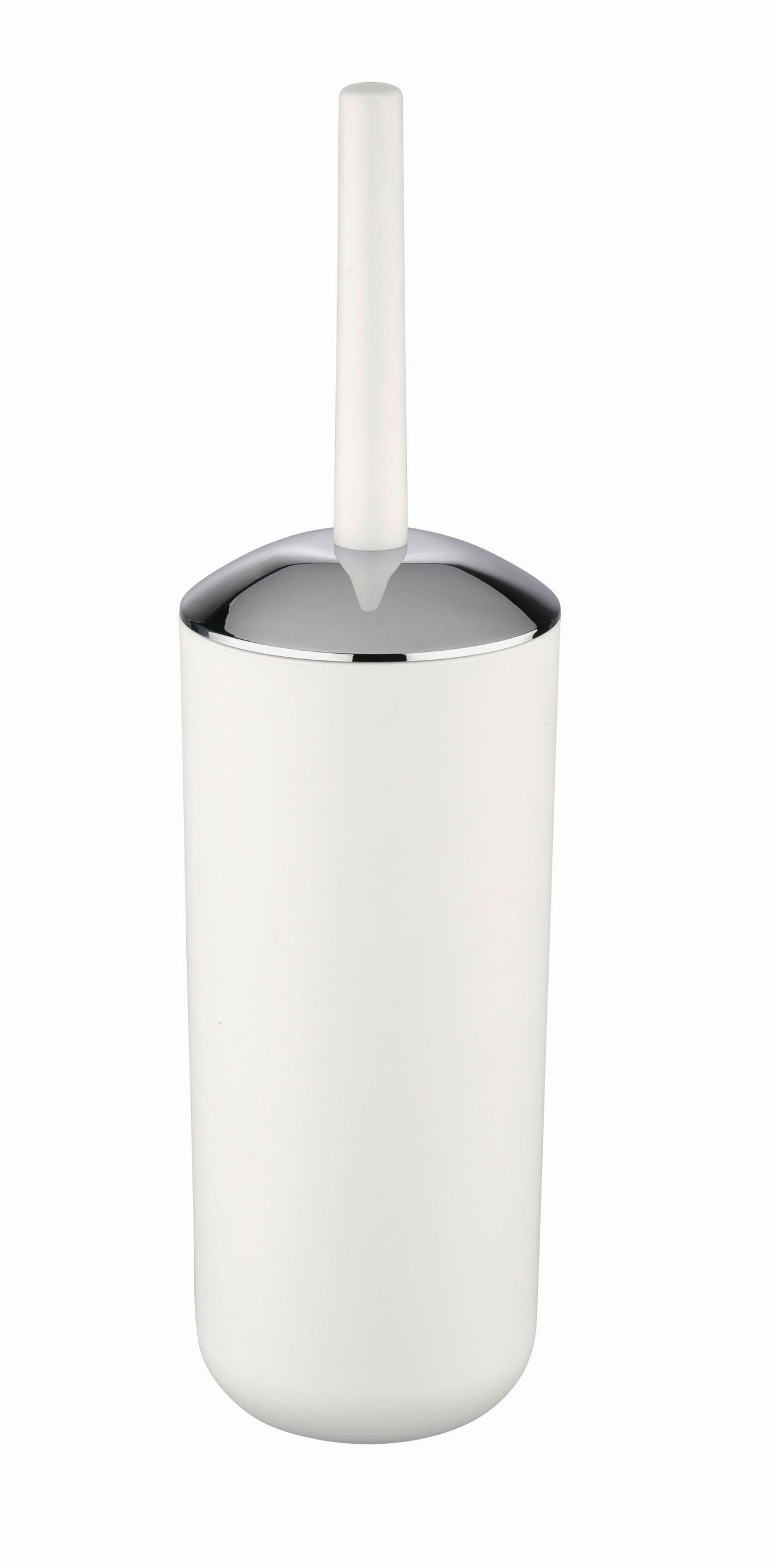 WC-BÜRSTENGARNITUR - Weiß, Basics, Kunststoff (10/37/10cm) - Wenko