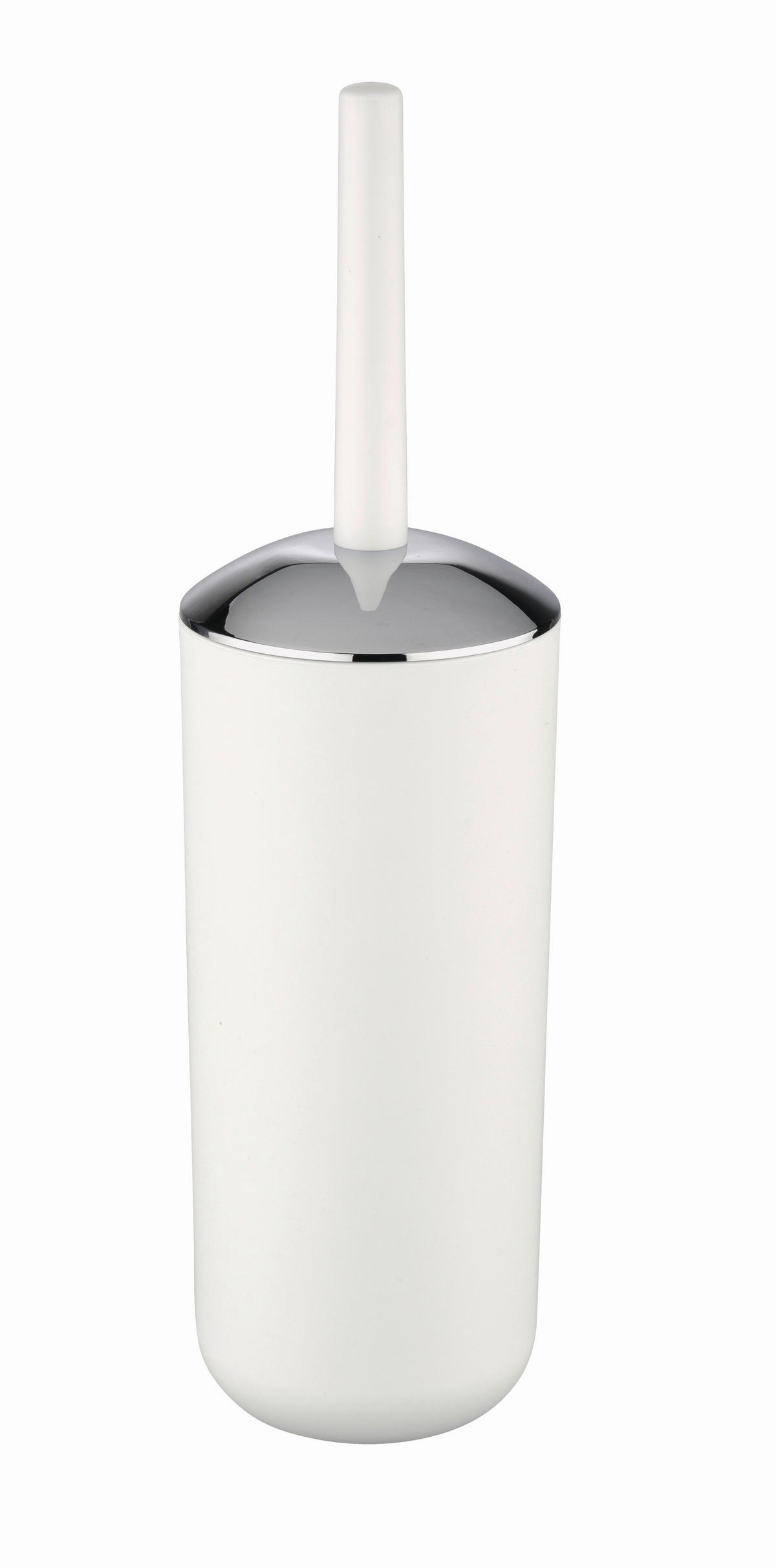 WC-BÜRSTENGARNITUR - Weiß, Basics, Kunststoff (10/37/10cm) - Wenko