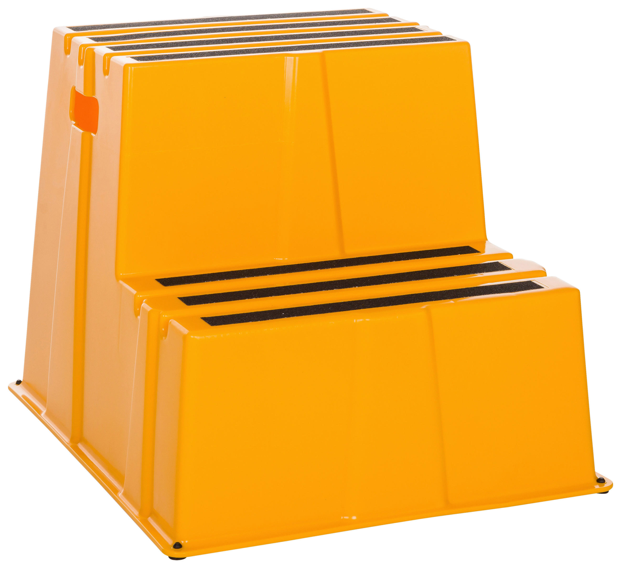 TRITTHOCKER Gelb  - Gelb, Basics, Kunststoff (57/51/65cm) - MID.YOU