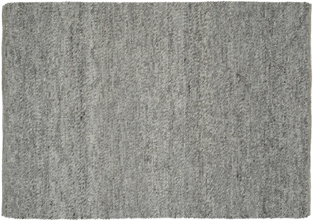 HANDWEBTEPPICH 300/400 cm Helsinki Graubraun  - Graubraun, Basics, Textil (300/400cm) - Linea Natura