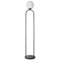 STEHLEUCHTE 27/142.7 cm    - Messingfarben/Opal, Basics, Glas/Metall (27/142.7cm) - ENDON