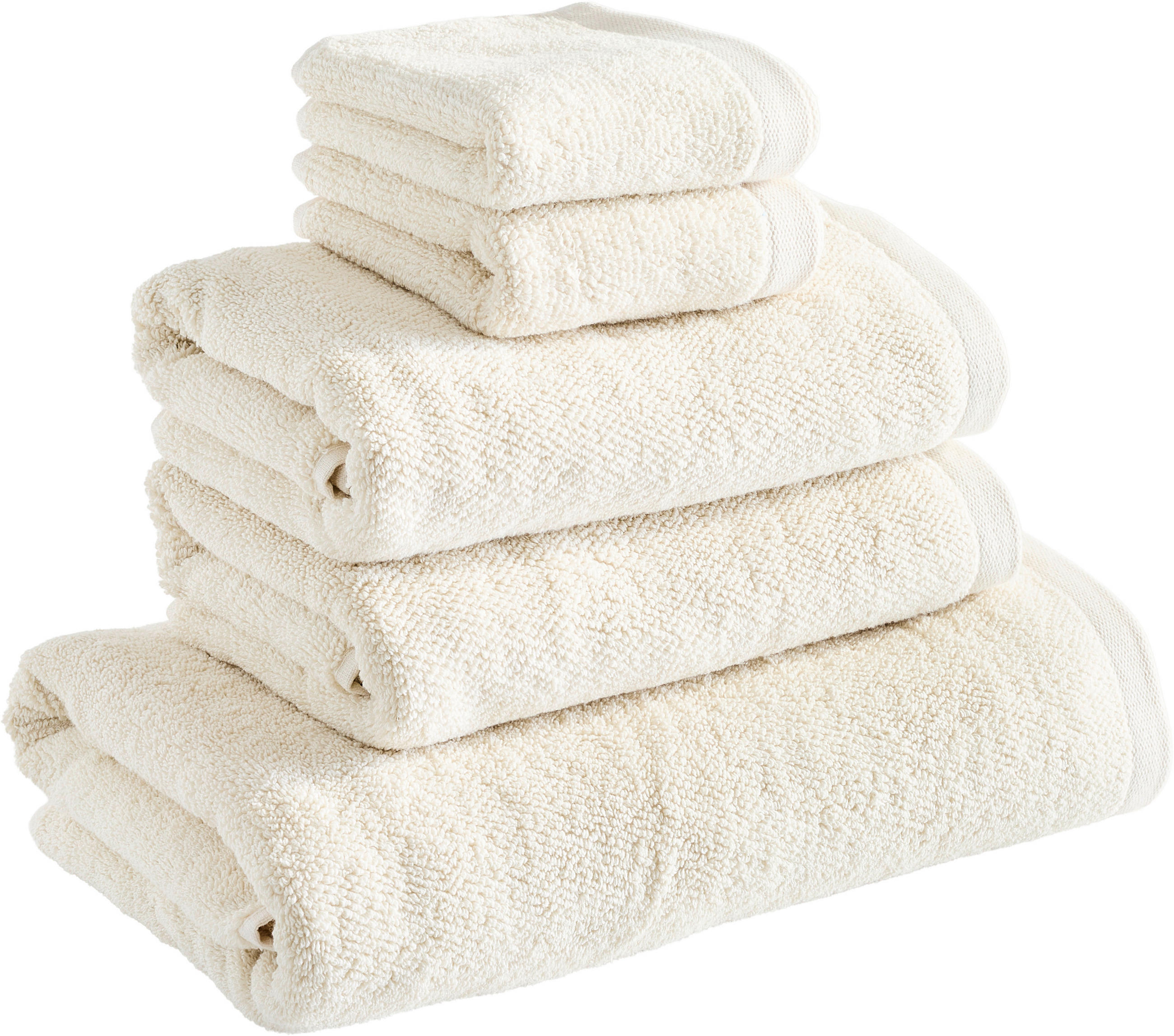 FROTTIERSET Beige 5-teilig  - Beige, Basics, Textil - Marc O'Polo