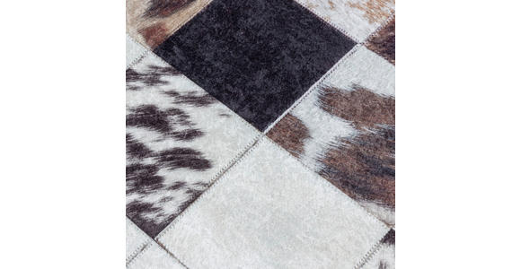 FLACHWEBETEPPICH 80/150 cm Fiesta Creme  - Creme, Design, Leder/Textil (80/150cm) - Novel