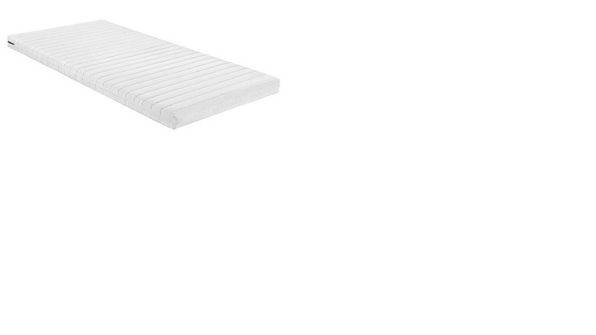 LEŽIŠČE IZ UDOBNE PENE  - bela, Design, tekstil (200/12/90cm) - Sleeptex