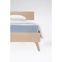 SPANNBETTTUCH Flausch Jersey Jersey  - Blau, Basics, Textil (180/200cm) - Fleuresse