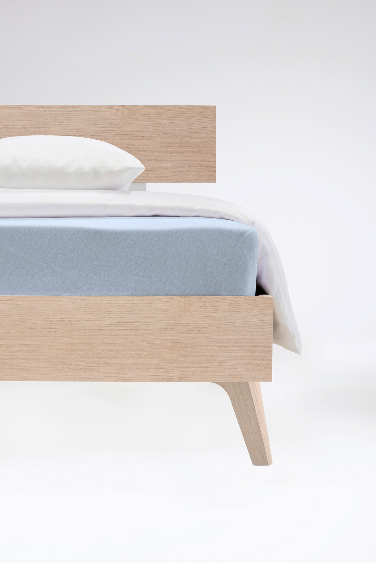 SPANNBETTTUCH Flausch Jersey Jersey  - Blau, Basics, Textil (180/200cm) - Fleuresse