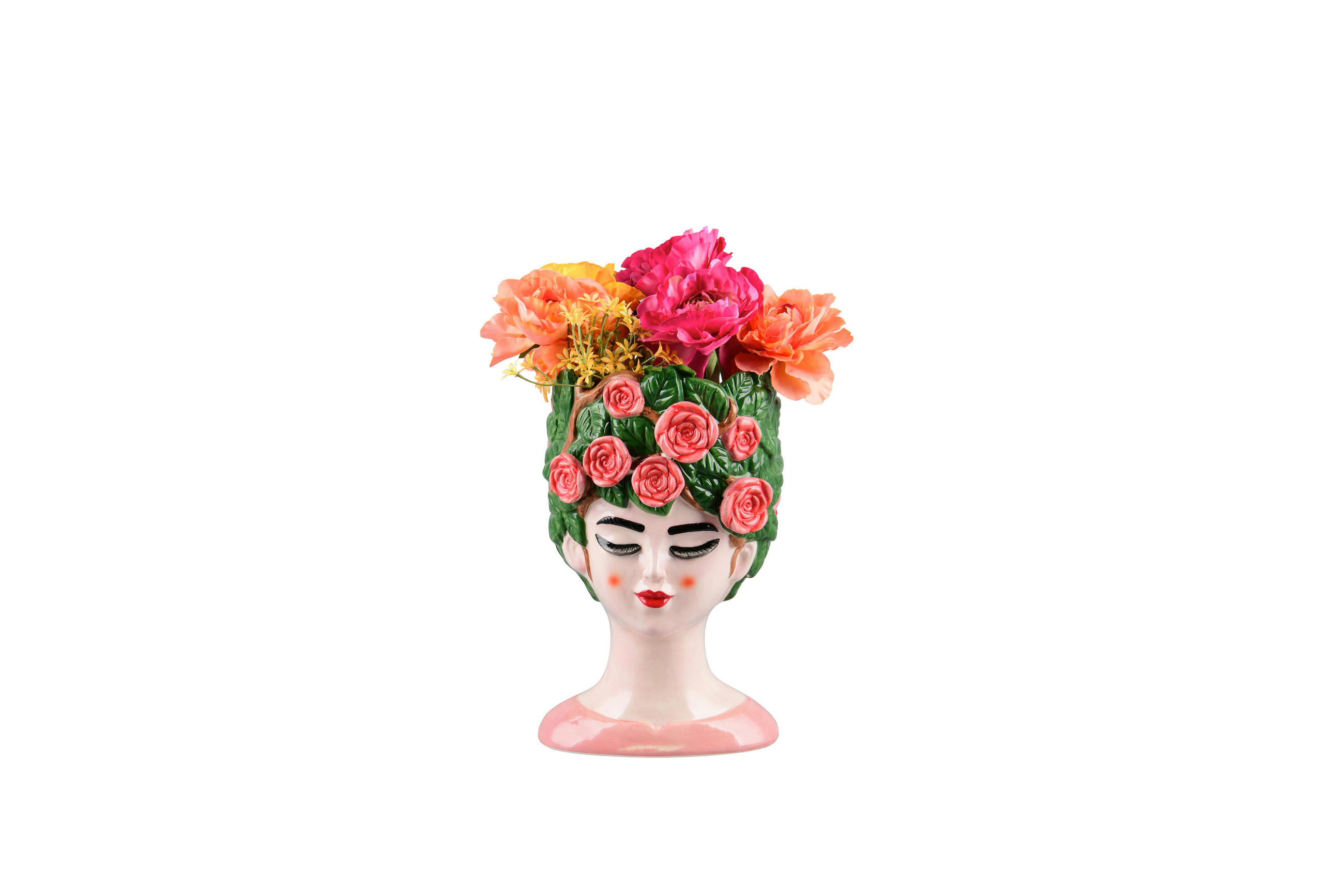 DEKOVASE  - Multicolor, Basics, Keramik (17/28/16cm)